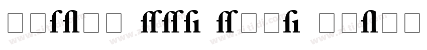 Caslon SSi Semi Bold字体转换